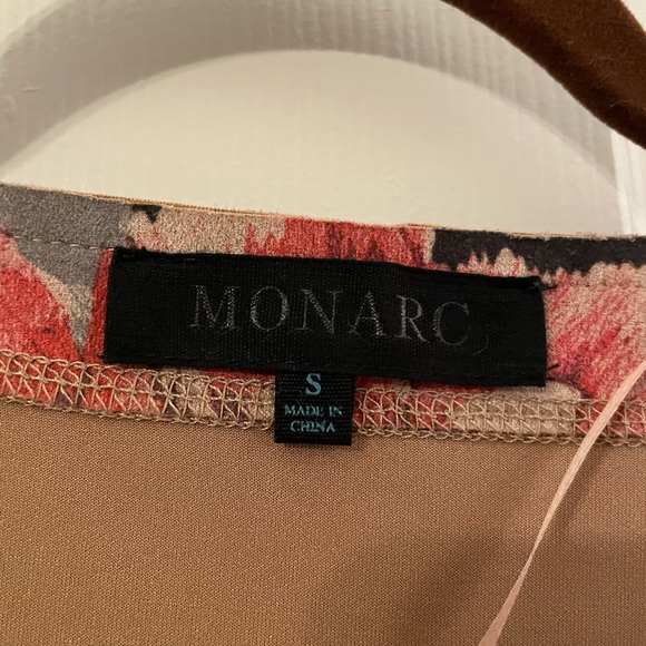 Floral fit/flare suede open jacket - Picture 3 of 6